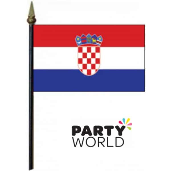 Croatia Stick Flag