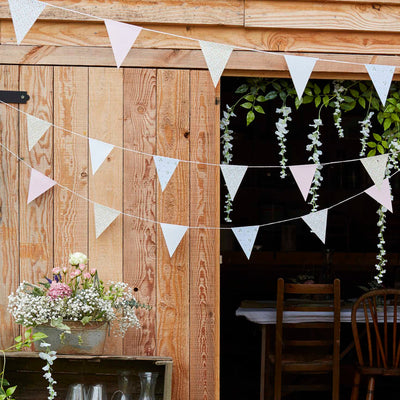 Rustic Country Floral Bunting - 10m image 0