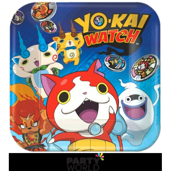 Yo-kai Watch Paper Plates 7in (8)