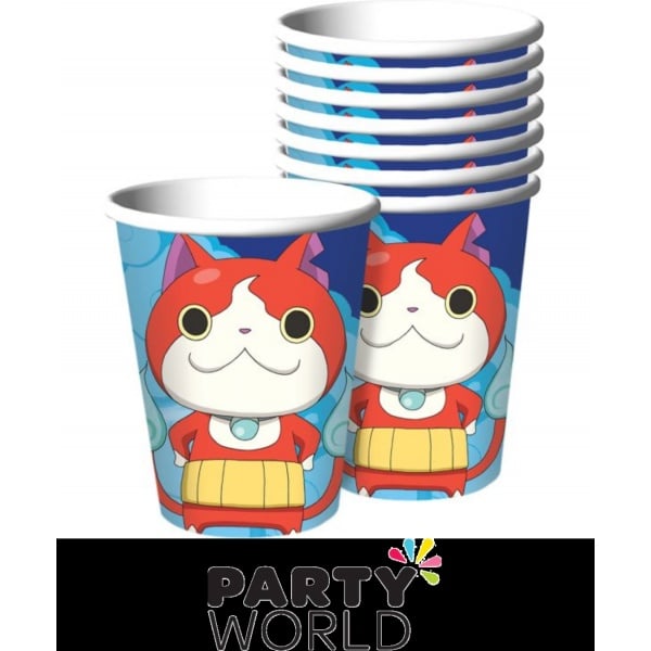 Yo-kai Watch Paper Cups (8)