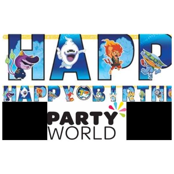 Yo-kai Watch Jumbo Letter Banner