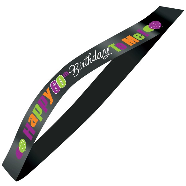 Happy 40th Birthday To Me Party Sash