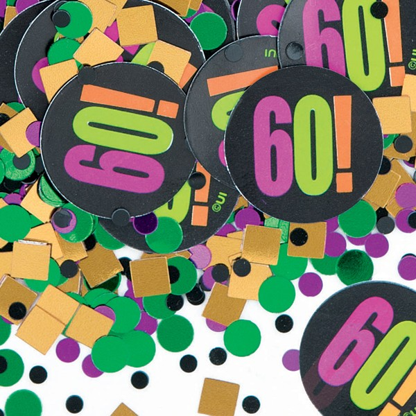 60th Birthday Confetti