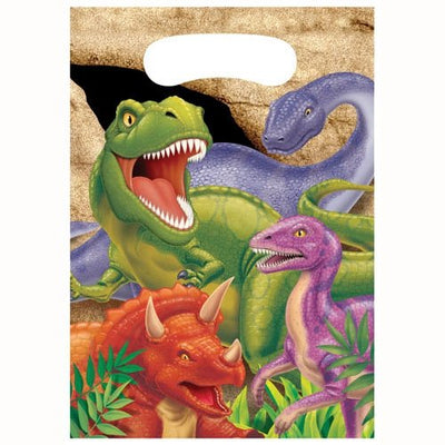 Dinosaur Blast Loot Bags 8pk image 0