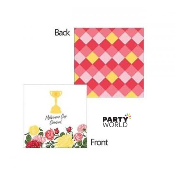 Melbourne Cup Carnival Beverage Napkins (16)