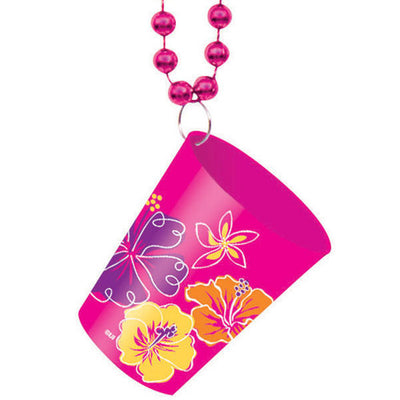 Luau Shot Glass Necklace image 0