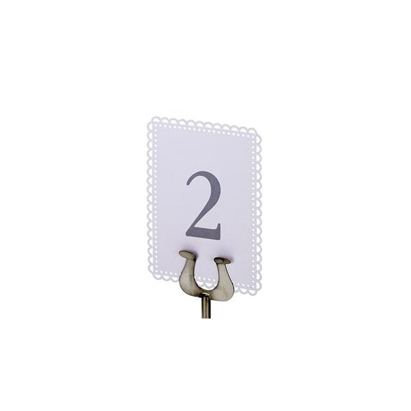 Table Numbers    1 - 12