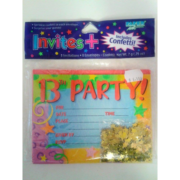 Party Invitations (8pk)
