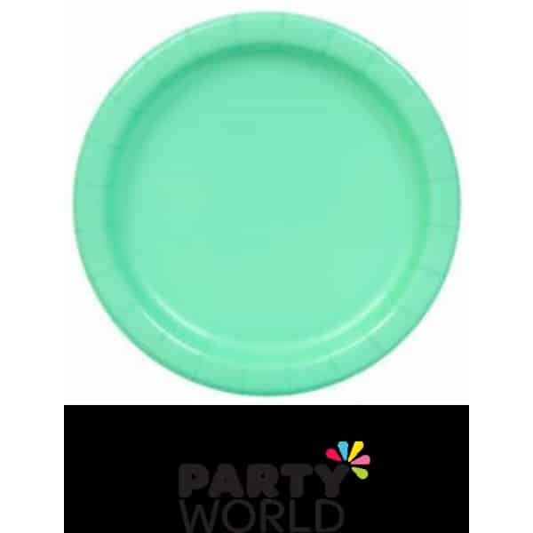 Bermuda Blue Paper Plates 9inch (8)