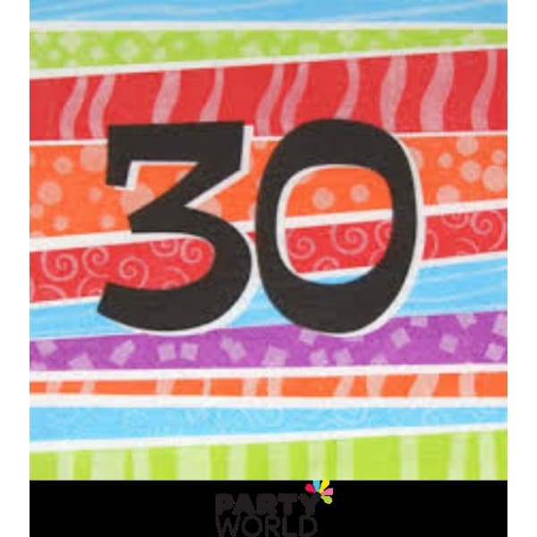 30th Lunch Napkins (25)