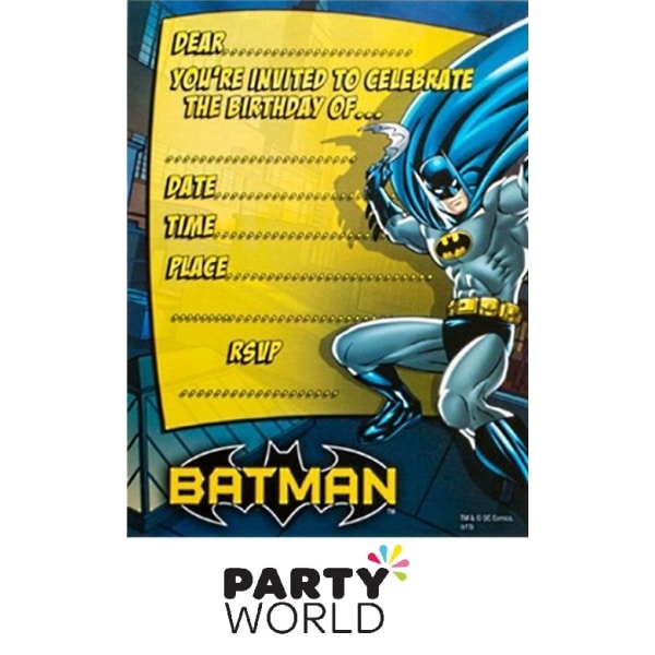Bright Party Invitations (8)