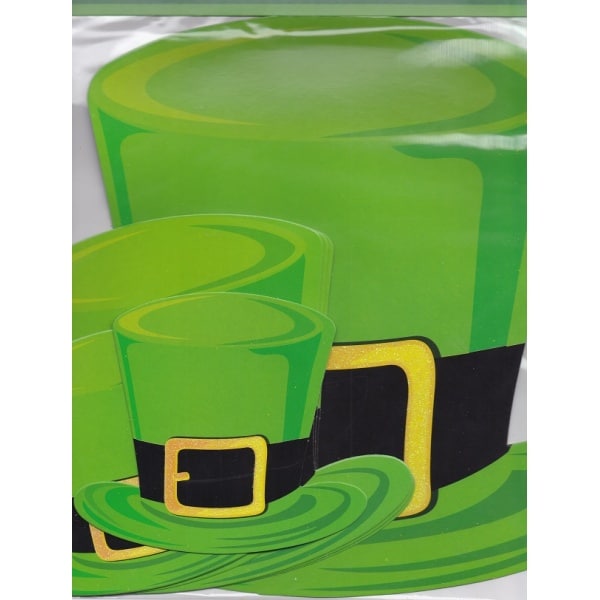 St Patricks Glitter Hat Cutouts (8)