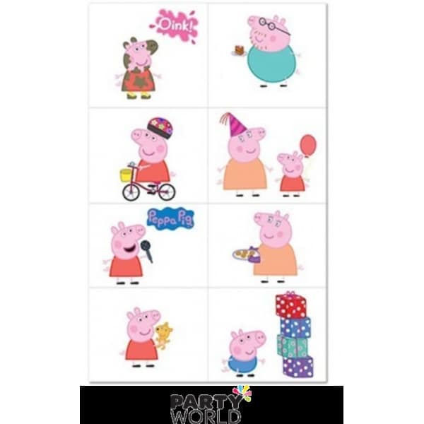 Peppa Pig Square Tattoo (8)