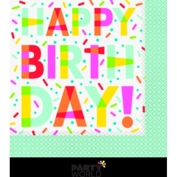 Sloth Party Luncheon Napkins (16pk)