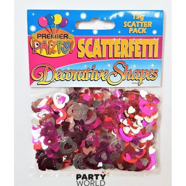 Penis / Willy Scatters - Pink, Purple & Silver
