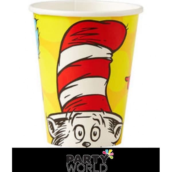 Dr Seuss Square Paper Cups (8)