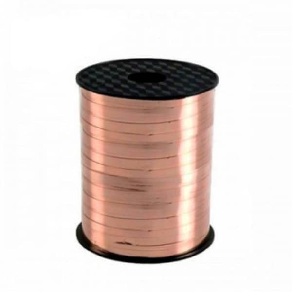 Metallic Rose Gold Curling Ribbon (229m)
