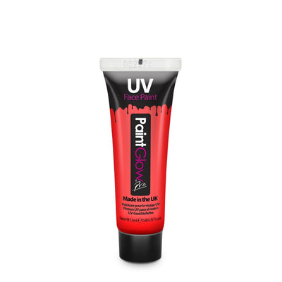 UV Face &amp; Body Paint 12ml - Red image 0