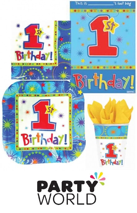 1st Birthday - Value Pack (40pcs)