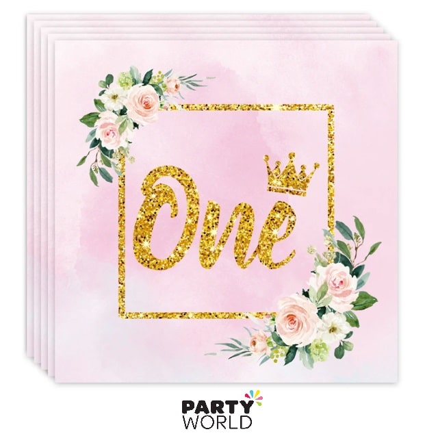 1st Birthday Luncheon Napkins (16pk)