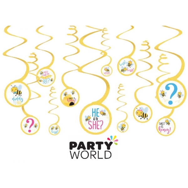 What Will It Bee? Swirl Decorations (12)