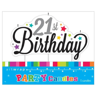 Happy 21st Birthday Candle