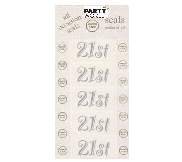 21st All Occasion Stickers (20)
