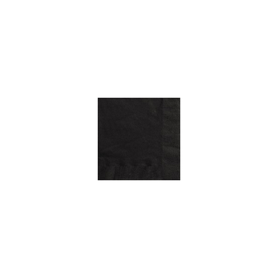 Black Velvet Beverage Napkins 50pk