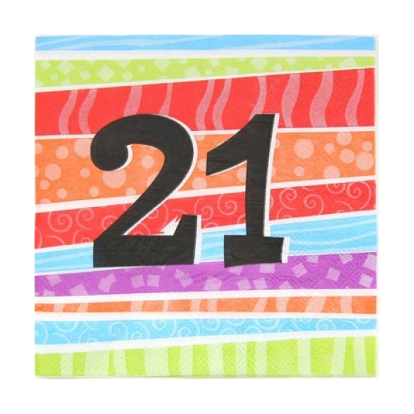 50th  Birthday Luncheon Napkins (25)