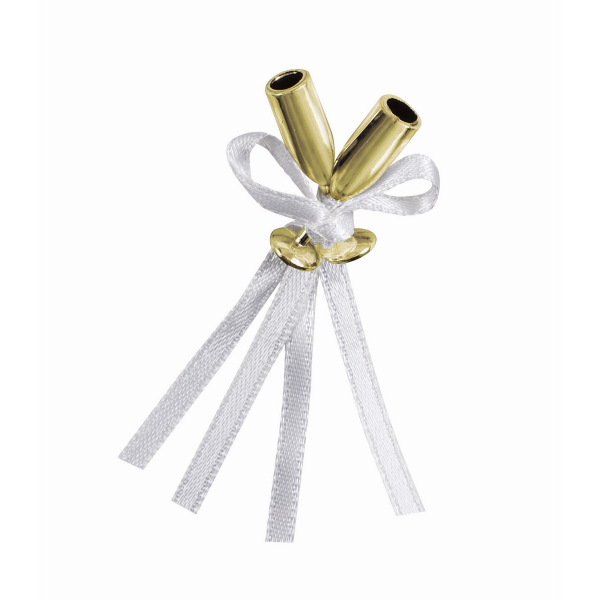 Gold Mini Flute Wedding Favour (12)