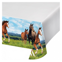 Horse And Pony Party Tablecover