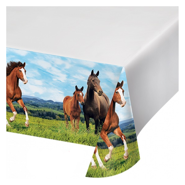 Horse And Pony Party Tablecover