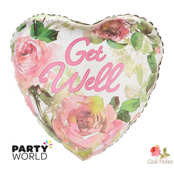 Get Well Soon Coventry Garden Foil Balloon