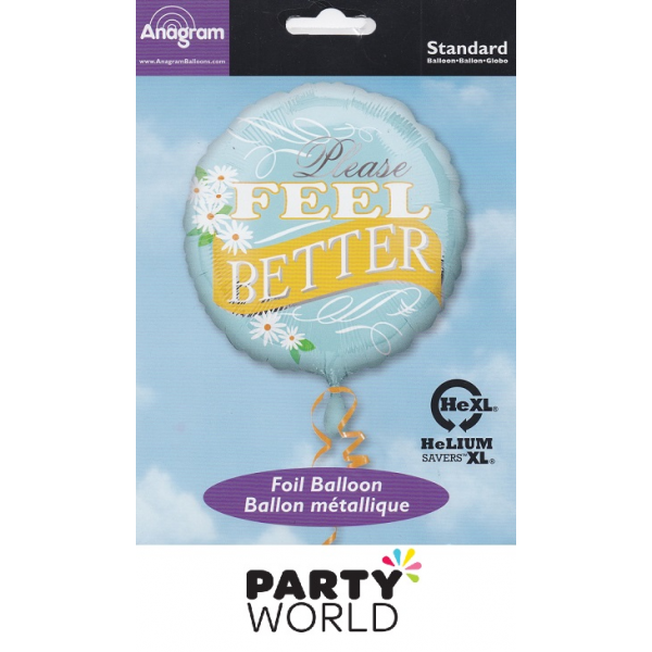 Please Feel Better Foil 46cm Balloon