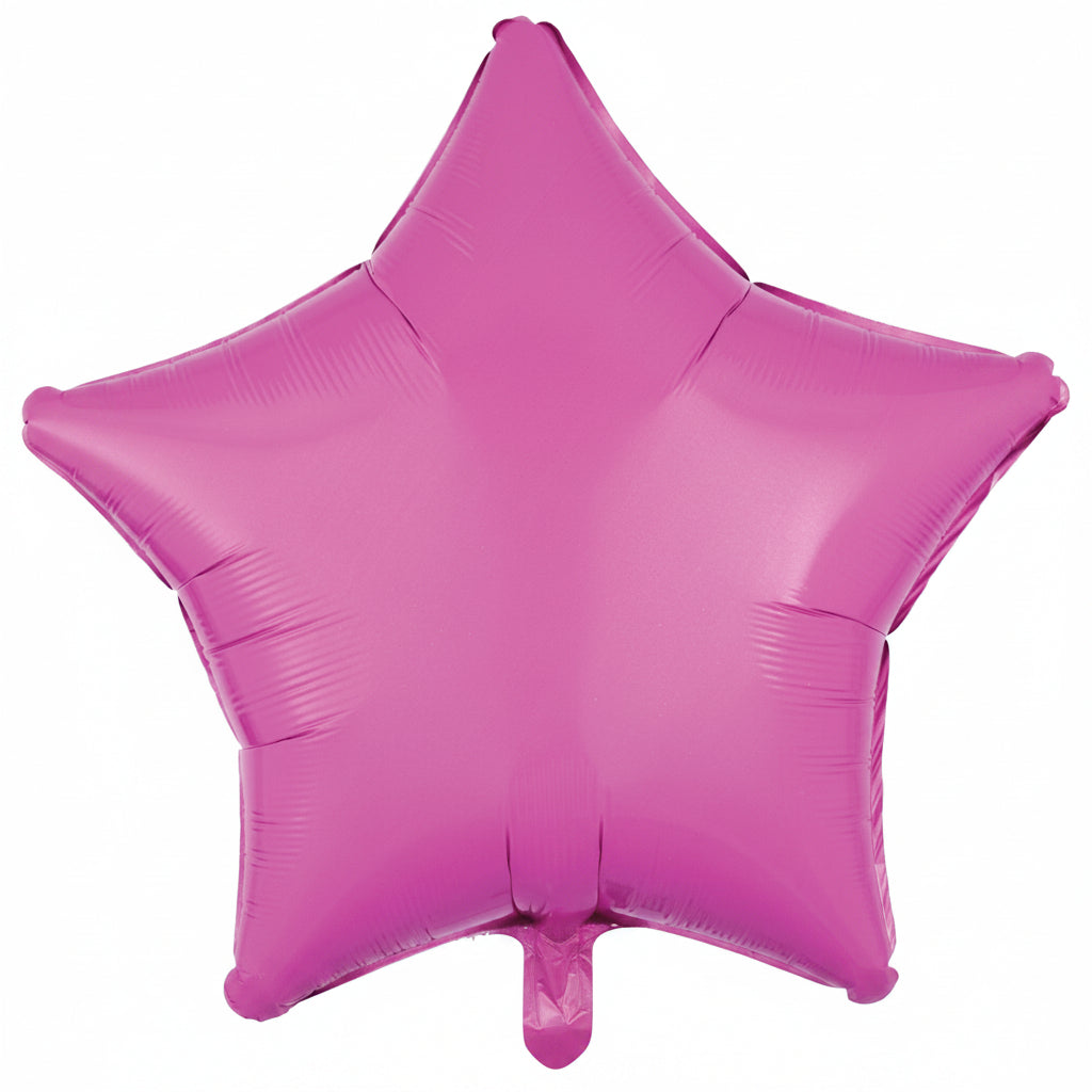 Foil Balloon Bubble Gum Pink Star