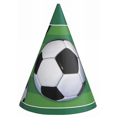 Soccer Ball Party Hats (8)