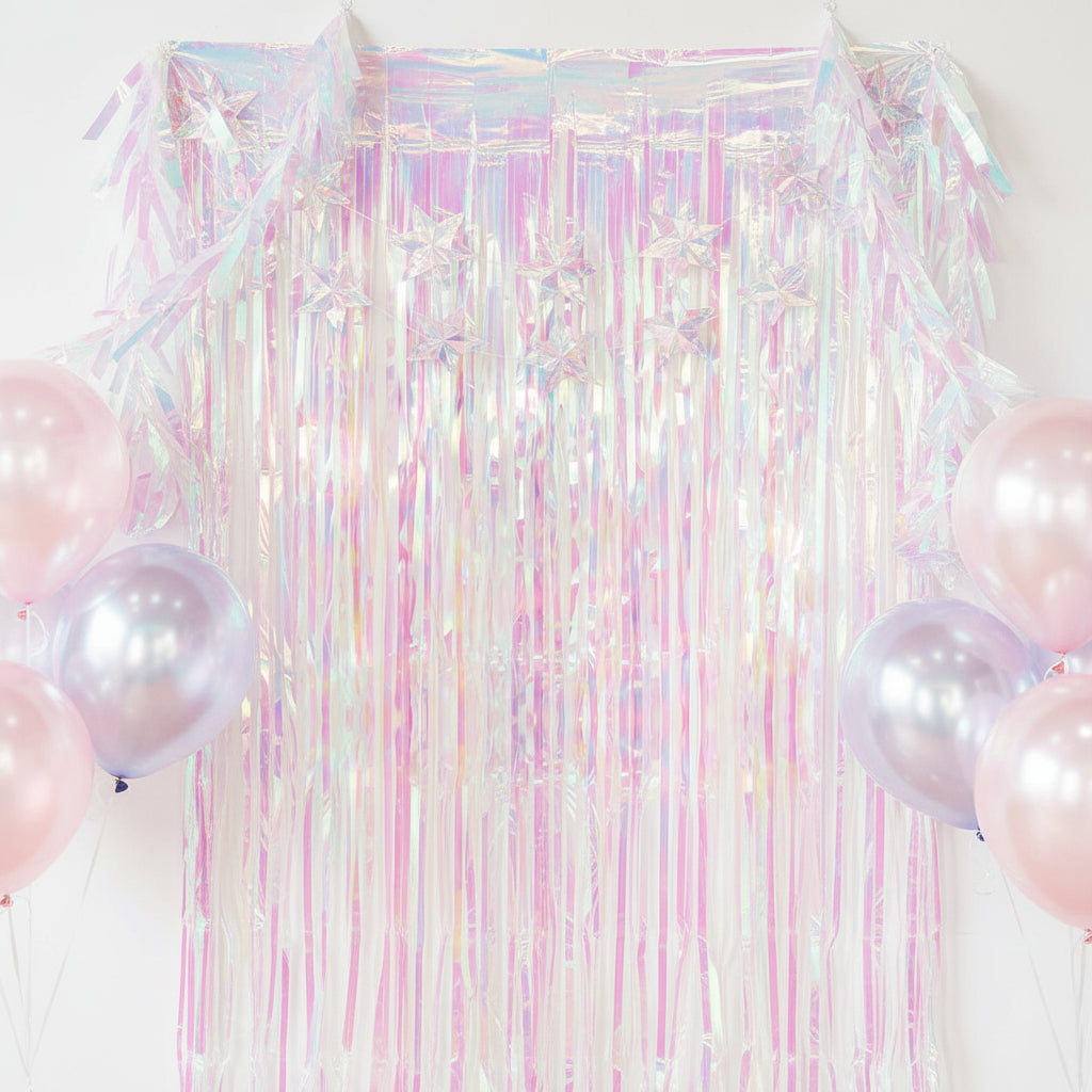 Foil Curtain Iridescent 900mm x 2m image 0
