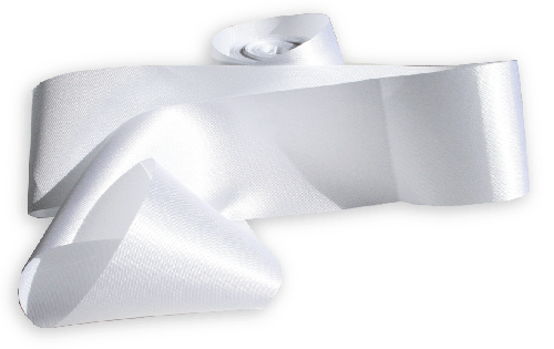 Wedding Car Ribbon White 25m image 0