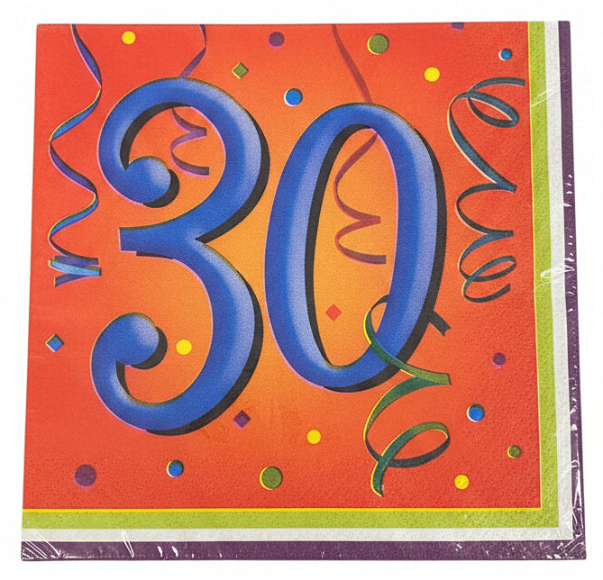 30th Birthday Lunch Napkins (16)