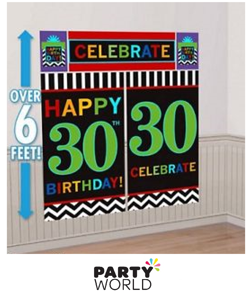 30th Birthday Wall Decoration