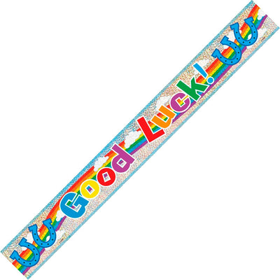 Banner Good Luck - Rainbow image 0