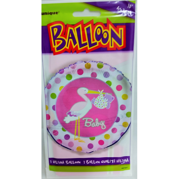 Baby Girl Pastel Pink & Gold Banner 2.7m