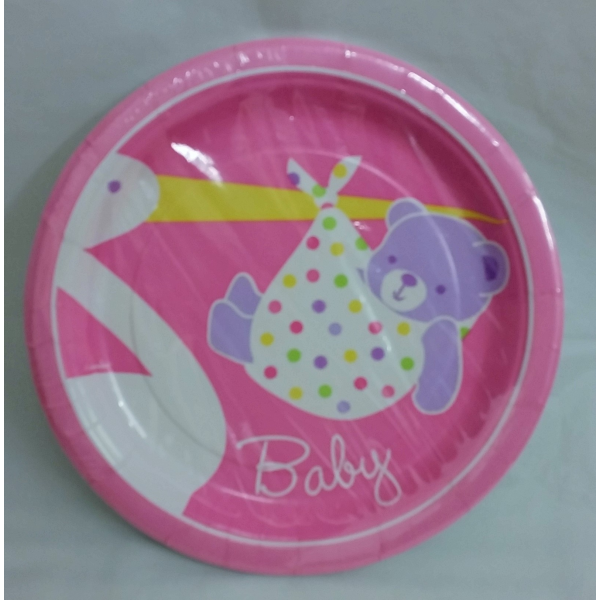 Baby Jungle 9in Plates (8)