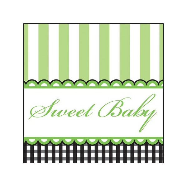 Sweet Baby -  Beverage Napkins (16)
