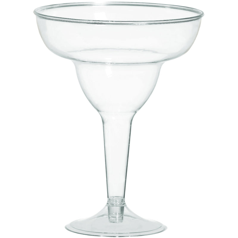 Party Pack Plastic Margarita Glasses 20pk image 0