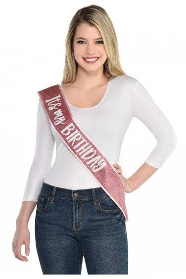 It's My Birthday Sash