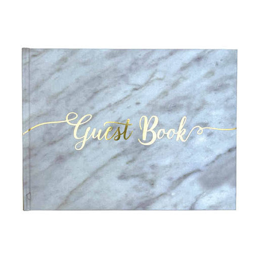 Guest Book Marble &amp; Gold image 0