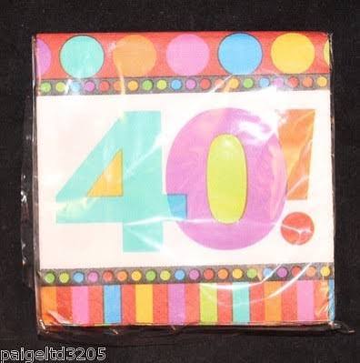 40! Napkin