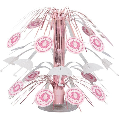 Pink Baby Shower Cascade Centerpiece 21.5cm