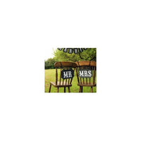 MR & MRS Photo Booth Signs / Chair Signs